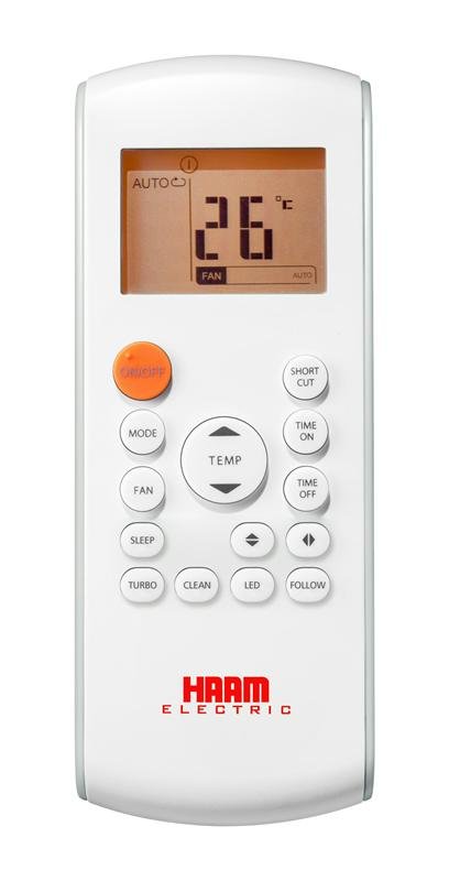 مكيف هام جداري الذهبي 28000 بارد ريش ذهبية | HAAM MODEL NO:HM30CSM23GP - Image 2