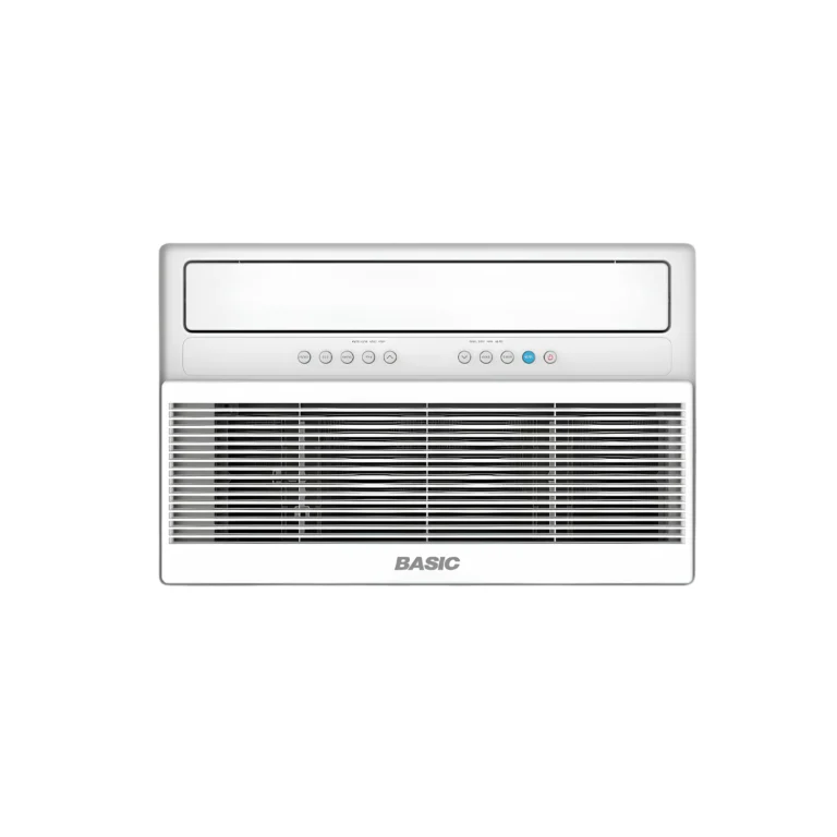 مكيف شباك بيسك، 18500 وحدة، بارد فقط، انفرتر كمبروسر، ابيض | BIWAC-T18CD