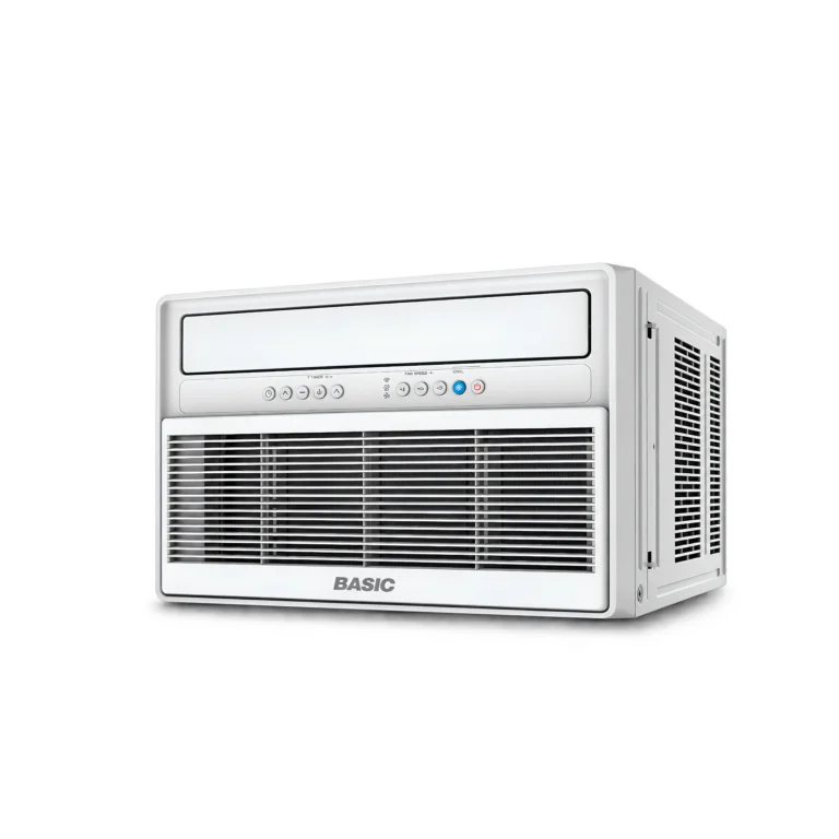 مكيف شباك بيسك، 24200 وحدة، بارد فقط، انفرتر كمبروسر، ابيض | BIWAC-T24CD