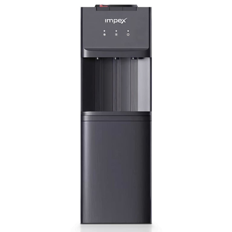 برادة ماء امبكس 3 صنابير حار/بارد/عادي – أسود | WD3902C